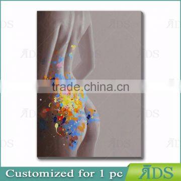 Wall Decorative Nude Girls Painting Naked Girl Handmade Drawing photo-2
