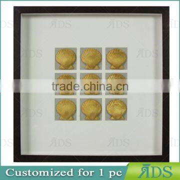 Modern Art Home Decoration Art Unique Seashell Shadow Boxes photo-2