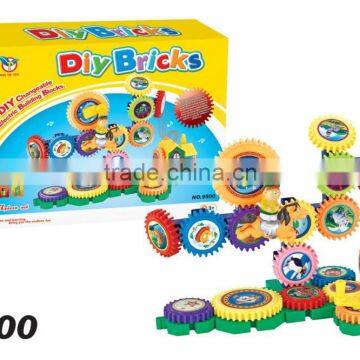 2015 Hot Selling Eco-friendly Magnetic Blocks Toys toys plastic magnetic building blocks for preschool children