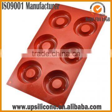 Food Grade Silicone Donut Pan,round Silicone Cake Baking Pan photo-2