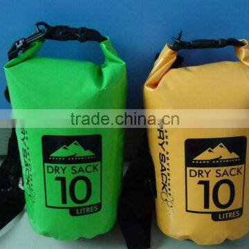 Heavy Duty PVC Tarpaulin Sports Water Proof Bag With Should Strap