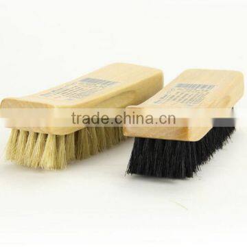 brown bristle brush /wood brush/black polish shoe brush