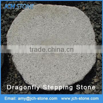 Nature dragonfly stepping stone floor tile