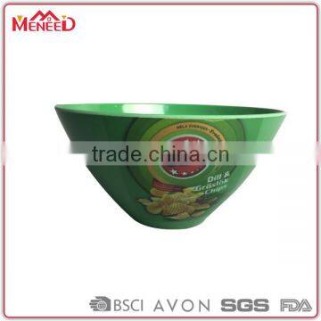Bar bbq party banquet use safe printing large korean snack heat resistant bowls