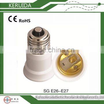 E26 to E27 fluorescent lampholder adaptor/adaptor lamp socket