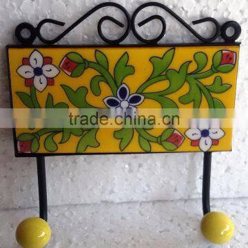 ceramic hook and hangers-I