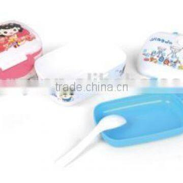 Plastic Large Rectangular Oval Double Lunch Boxes/Insulation Boxes photo-2