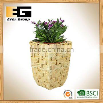 PE Rattan Garden Planter Flower Pot Storage Box photo-6