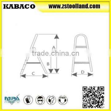 2015 Hot Sell Aluminum Household Steel Ladder photo-2