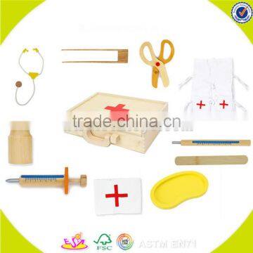 Wholesale Baby Wooden Medical Toy, Hot Sale Kids Role Play Wooden Medical Toy, Popular Wooden Medical Toy W10B041 photo-4