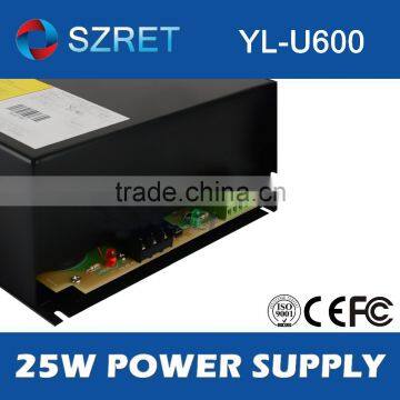 Stable Laser Power Supply YL-U600 for Yongli Ultra Type A0 25W CO2 Laser Tube photo-5