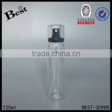 120ml alibaba best sellers clear cheapest thin tall glass bottle spray mist cosmetic toner water bottle glass wholesale