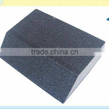 Wedge Silicon carbide or Aluminium oxide abrasive Sponge sanding block