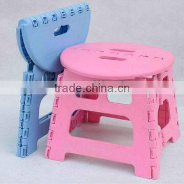 PP Plastic Household Portable Small Seat/high Quality Foldable Step Stool/kids Folding Step Stool photo-3