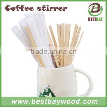 High quality wooden coffee stirrer