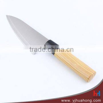 wood coating handle stainless steel fillet knives,sashimi knives,sushi knives,kitchen knives