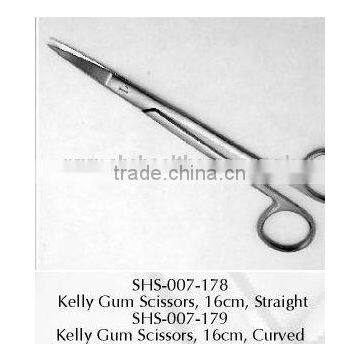 Kelly Gum Scissors 16cm , Straight