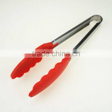 14014 Icone Kitchen Serving Tongs Cooking Stainless Steel Handle Food Tong photo-3