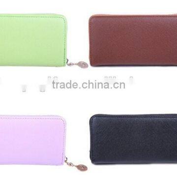 2015 Promotional Women Wallet Handmade Leather Wallet Fashion Purse For Women photo-4