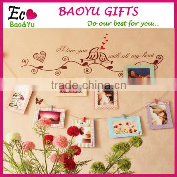 DIY Hanging Paper Photo Frame Picture Album Happy Birthday Wishes For Girlfriend