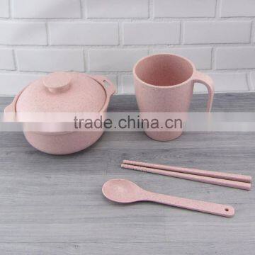 New Product Food Grade Wheat Straw Tableware Bowl photo-4