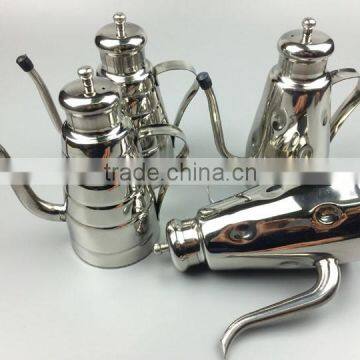 FDA Certification 500ml Metal Oilcan Oiler Oil Kettle Oil Cruet photo-6