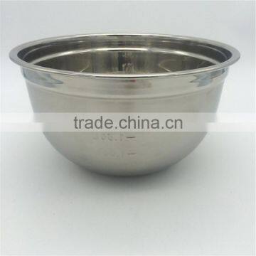 Manufactured Stainless Steel Mixing Bowl Salad Bowl