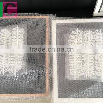 12 x 18 Wooden Letterboard Plastic Letters Black Felt From China photo-4