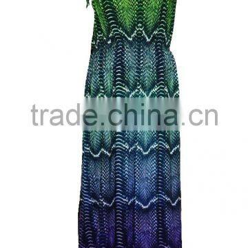 Print Long Dress