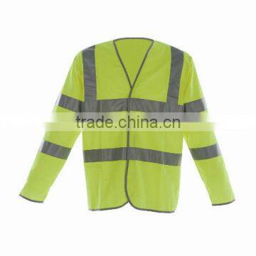 Flame retardant long sleeve high vis vest