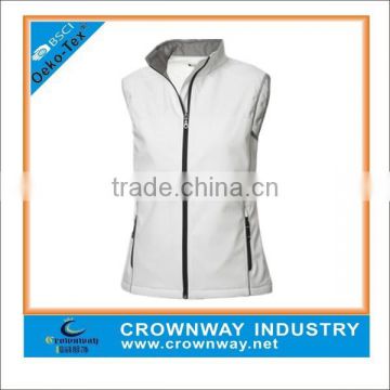 Outdoor Softshell Mens sleeveless Jacket, fleece vest