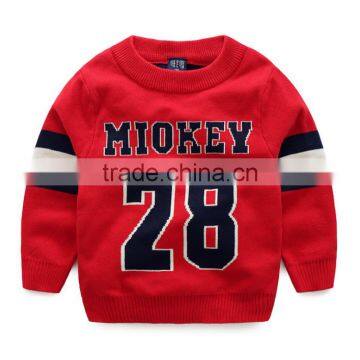 New Model Baby Boy Names Unique Pictures Sweater Red and Navy Available photo-3