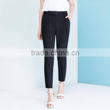 2017 New Skinny Nine Point Pants Korean Haren Female Leisure Trousers Loose Waisted Pants Sample Customization Manufacturer photo-5
