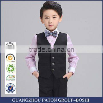Tailored Guangzhou Boys Waistcoat Suit