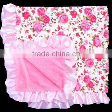 2015 wholesale handmade children flower blanket ,kids blanket,blanket