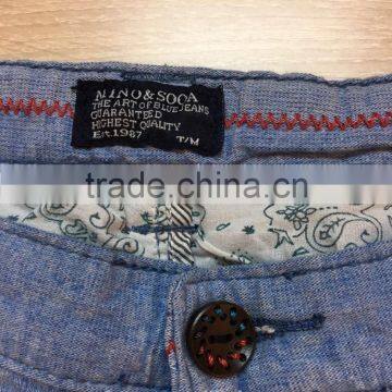 GZY Latest Fashion Stock Jeans Jeans Blank Wholesale
