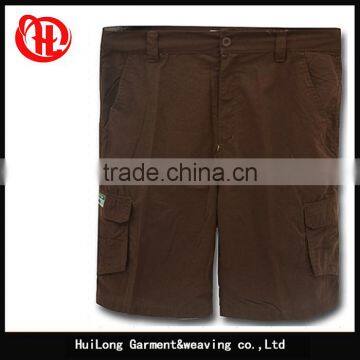 Bulk Wholesale Cargo Short Pants T/C Canvas Mens Washed Shorts photo-3