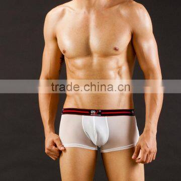 Custom Men's Sey Ultra-thin Boer Shorts Transparent Mesh Boers Breathable Gay Men Underwear photo-6