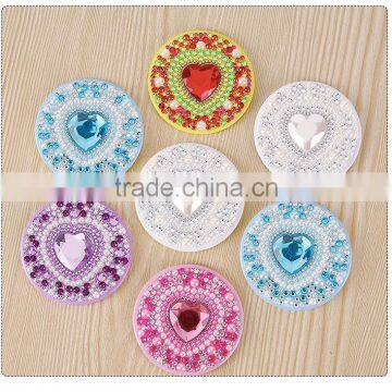Non Toxic Crystal Sticker Design Mirrors Decorated Sticker photo-2