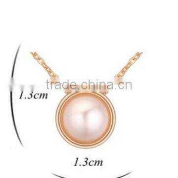 High End Semi-precious Pearl Pendant Necklace Fashion Natural Pearl Pendant Necklace for Her Gifts photo-3