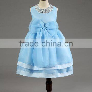 MGOO Brand Design OEM Services Stock Pink Party Dress For Girl 10 Years Old Girl Dress Organza Tulle Dress MGT001-3 photo-5