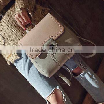 Zm50363b 2017 New Style Contrast Color Student Bag Fashion Shoulders Schoolbag photo-5