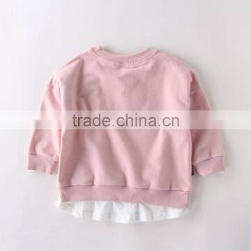 S33026W Hot Sale 2017 New Girl Spring Autumn Hoodies Children Corlorful Outwear Hoodies photo-3