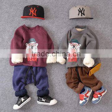 S15273A New Fashion Boy Sweatshirts Printing Pullover Children Hoodies photo-2
