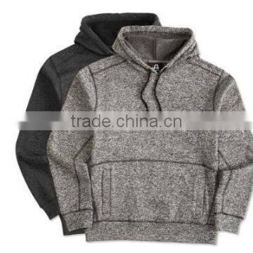 Wholesale custom fashion plain style french terry men hoodies