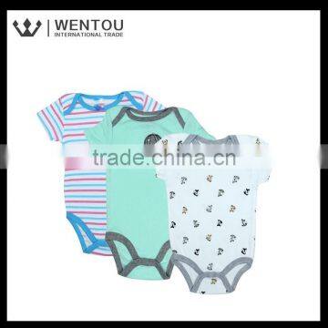 Kids Wear Organic Cotton Baby Romper Boy Sleeper photo-6