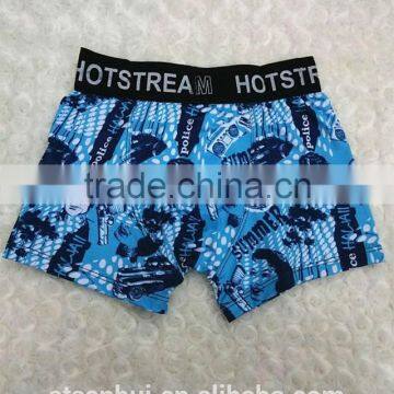 Excellent print underwear men boxer shorts in competitive price