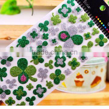 Die-cut Different Shape Sticker Custom Glittle / Pvc Sticker Cheap Children Carton Sticker for Decoration photo-4