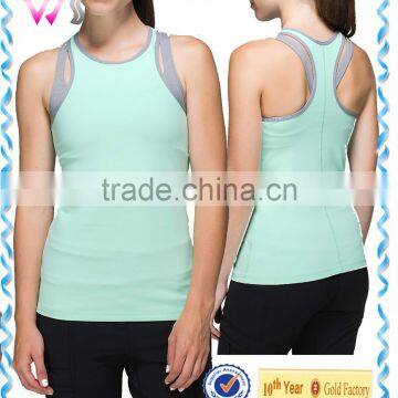 Wholesale Gym Yoga Fitness Womens Sports Black Tank Top photo-2