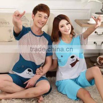 2015 Hot Sale Lovely Couple Pajamas